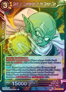 Garlic Jr., Commander of the Demon Clan - BT11-105 - Uncommon (FOIL) available at 401 Games Canada