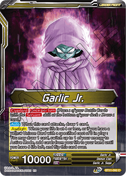 Garlic Jr. // Garlic Jr., The Immortal Demon - BT11-092 - Common available at 401 Games Canada