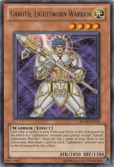 Garoth, Lightsworn Warrior - RYMP-EN101 - Rare - Unlimited available at 401 Games Canada