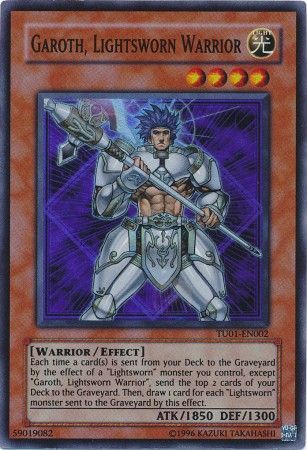 Garoth, Lightsworn Warrior - TU01-EN002 - Super Rare available at 401 Games Canada