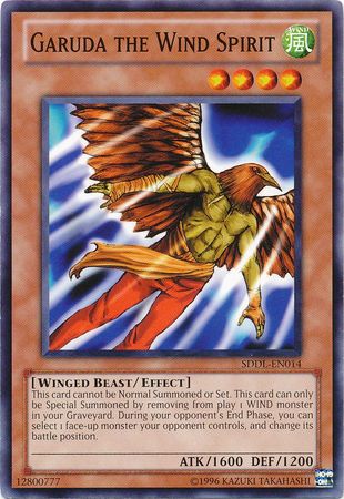 Garuda the Wind Spirit - SDDL-EN014 - Common - Unlimited available at 401 Games Canada