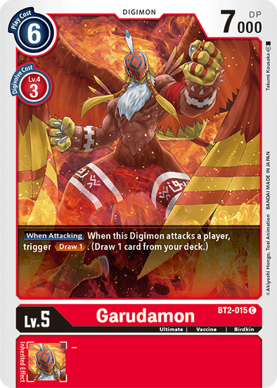 Garudamon - BT2-015 - Common available at 401 Games Canada