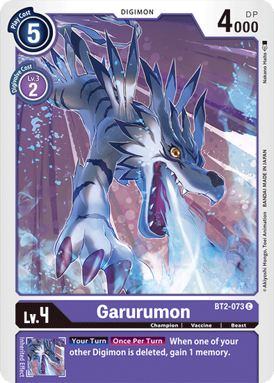 Garurumon - BT2-073 - Common available at 401 Games Canada