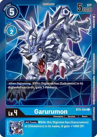 Garurumon - BT5-024 - (Event Pack 2 Alternate Art) available at 401 Games Canada