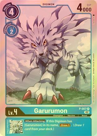 Garurumon (Resurgence Booster Reprint) - P-007 - Promo (Foil) available at 401 Games Canada