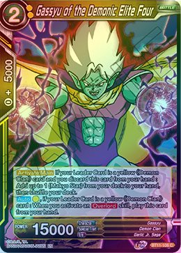 Gassyu of the Demonic Elite Four - BT11-106 - Common (FOIL) available at 401 Games Canada