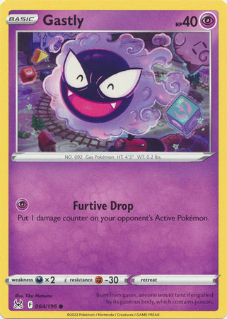 Gastly - 064/196 - Common available at 401 Games Canada