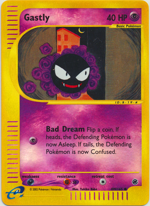 Gastly - 109/165 - Common - Reverse Holo available at 401 Games Canada