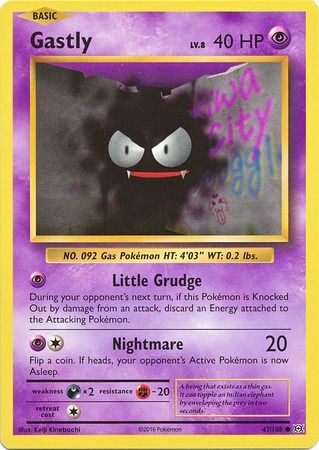 Gastly - 47/108 - Common available at 401 Games Canada