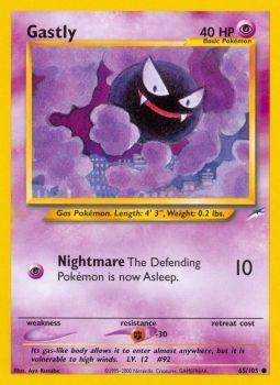 Gastly - 65/105 - Common - Unlimited available at 401 Games Canada