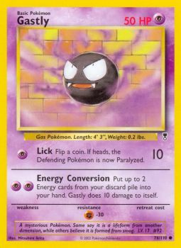 Gastly - 76/110 - Common available at 401 Games Canada