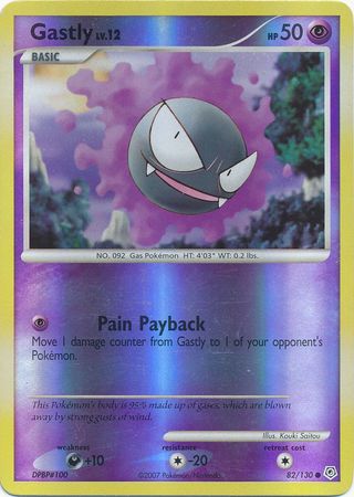 Gastly - 82/130 - Common - Reverse Holo available at 401 Games Canada