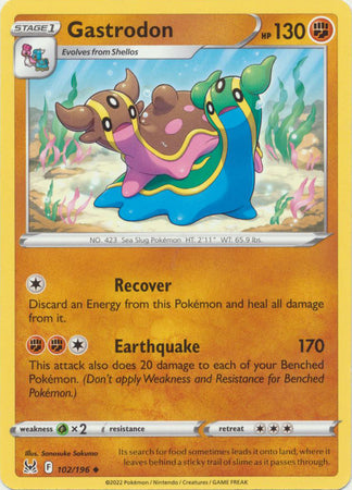 Gastrodon - 102/196 - Uncommon available at 401 Games Canada