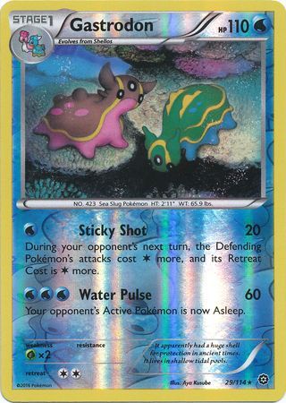 Gastrodon - 29/114 - Rare - Reverse Holo available at 401 Games Canada