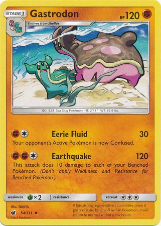 Gastrodon - 54/111 - Uncommon available at 401 Games Canada