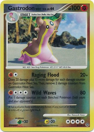 Gastrodon West Sea - 9/132 - Holo Rare - Reverse Holo available at 401 Games Canada