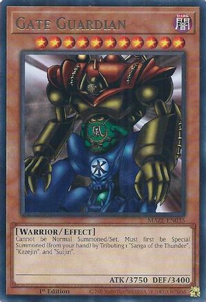 Gate Guardian - MAZE-EN035 - Rare - 1st Edition available at 401 Games Canada
