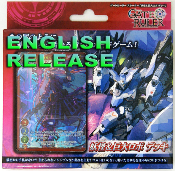 Gate Ruler - Giant Mechs and Yokai in Space! Starter Deck available at 401 Games Canada