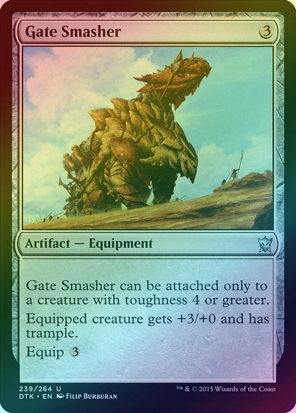 Gate Smasher (Foil) (DTK)