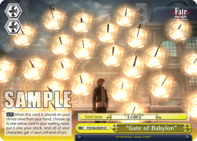 "Gate of Babylon" - FS/S36-E029 - Climax Common available at 401 Games Canada