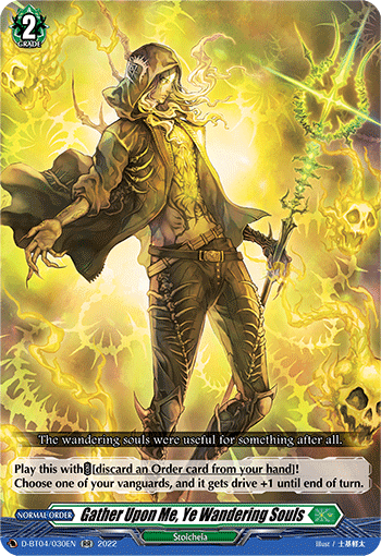 Gather Upon Me, Ye Wandering Souls - D-BT04/030 - Double Rare available at 401 Games Canada
