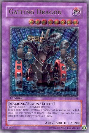Gatling Dragon - FET-EN035 - Ultimate Rare - 1st Edition available at 401 Games Canada