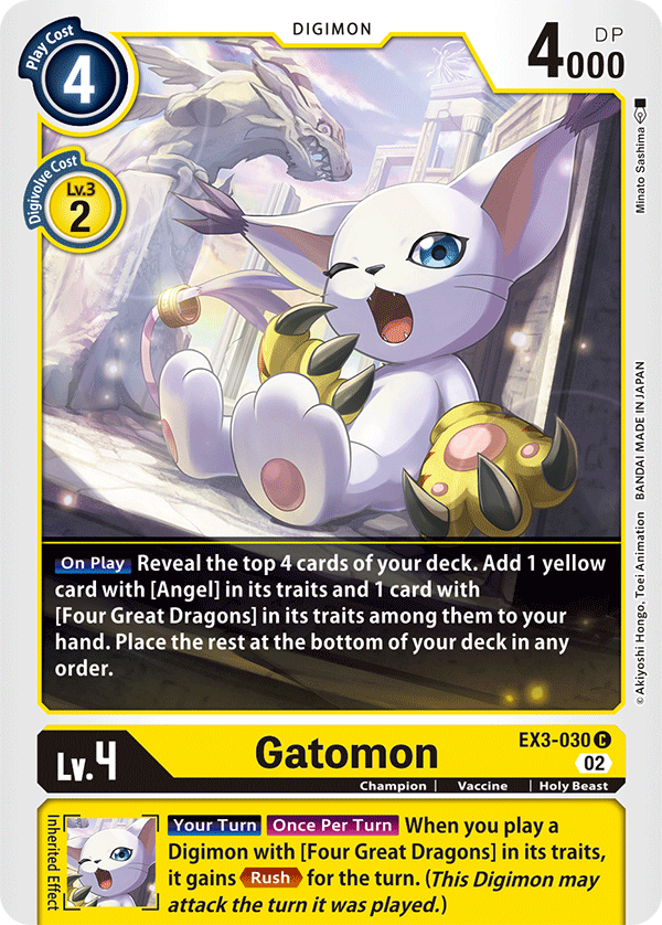 digimon cards canada 401 Games Canada - Gatomon - EX3-030
