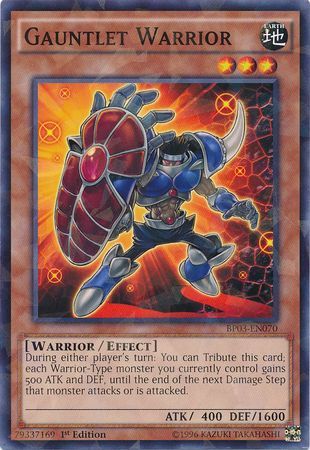 Gauntlet Warrior - BP03-EN070 - Common - 1st Edition available at 401 Games Canada