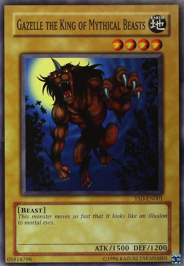 Gazelle the King of Mythical Beasts - YSD-EN001 - Common - Unlimited available at 401 Games Canada