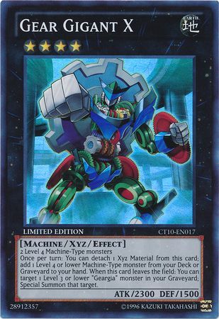 Gear Gigant X - CT10-EN017 - Super Rare - Limited Edition available at 401 Games Canada