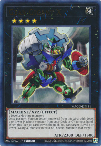 Gear Gigant X - MAGO-EN131 - Rare - 1st Edition available at 401 Games Canada