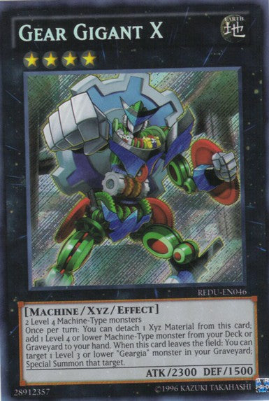 Gear Gigant X - REDU-EN046 - Secret Rare - Unlimited available at 401 Games Canada