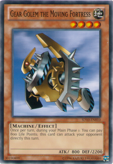 Gear Golem the Moving Fortress - SD10-EN010 - Common - Unlimited available at 401 Games Canada