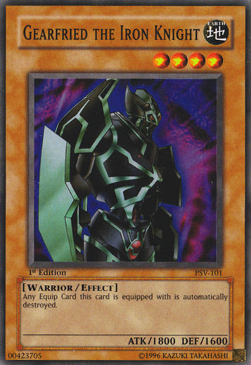 Gearfried the Iron Knight - PSV-101 - Super Rare - Unlimited available at 401 Games Canada