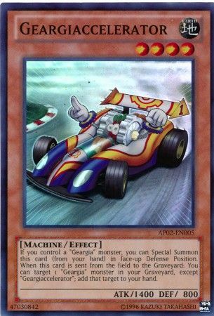 Geargiaccelerator - AP02-EN005 - Super Rare available at 401 Games Canada