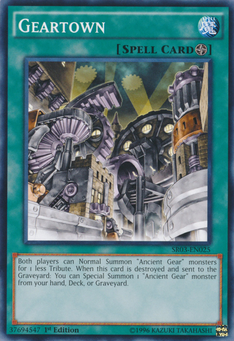Geartown - SR03-EN025 - Common - 1st Edition available at 401 Games Canada