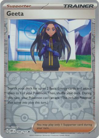 Geeta - 188/197 - Rare - Reverse Holo available at 401 Games Canada