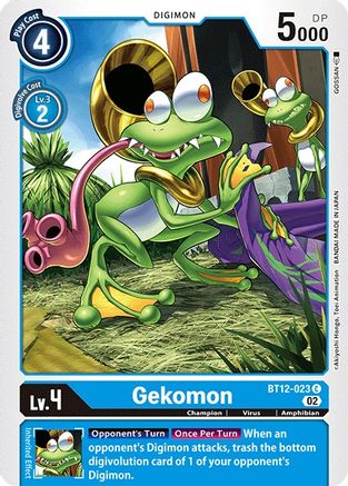 Gekomon - BT12-023 - Common available at 401 Games Canada