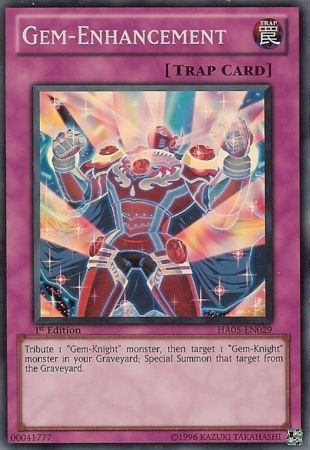 Gem-Enhancement - HA05-EN029 - Super Rare - 1st Edition available at 401 Games Canada