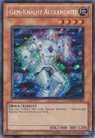 Gem-Knight Alexandrite - HA05-EN004 - Secret Rare - Unlimited available at 401 Games Canada