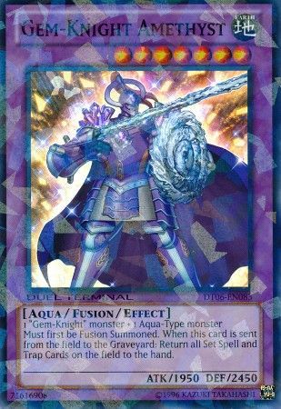 Gem-Knight Amethyst - DT06-EN083 - Super Parallel Rare available at 401 Games Canada