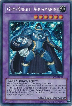 Gem-Knight Aquamarine - HA05-EN020 - Secret Rare - Unlimited available at 401 Games Canada