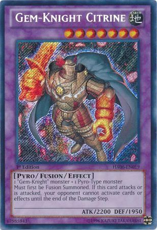 Gem-Knight Citrine - HA06-EN019 - Secret Rare - 1st Edition available at 401 Games Canada