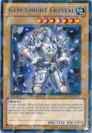 Gem-Knight Crystal - DT06-EN016 - Rare Parallel Rare available at 401 Games Canada