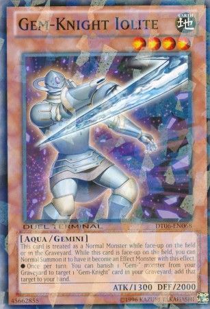 Gem-Knight Iolite - DT06-EN068 - Normal Parallel Rare available at 401 Games Canada