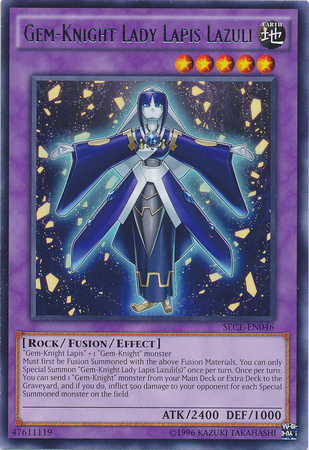 Gem-Knight Lady Lapis Lazuli - SECE-EN046 - Rare - Unlimited available at 401 Games Canada