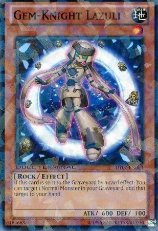 Gem-Knight Lazuli - DT07-EN063 - Normal Parallel Rare available at 401 Games Canada