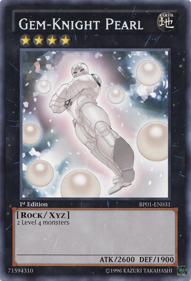 Gem-Knight Pearl - BP01-EN031 - Rare - 1st Edition available at 401 Games Canada