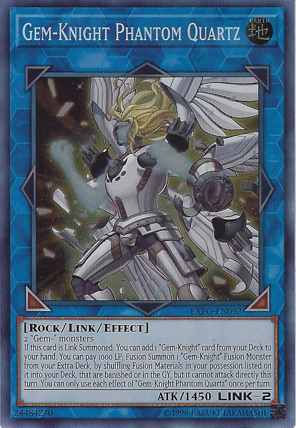 Gem-Knight Phantom Quartz - EXFO-EN092 - Super Rare - Unlimited available at 401 Games Canada