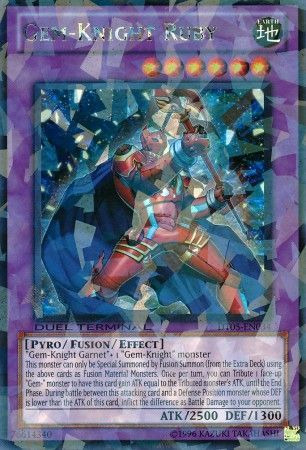 Gem-Knight Ruby - DT05-EN034 - Ultra Parallel Rare available at 401 Games Canada